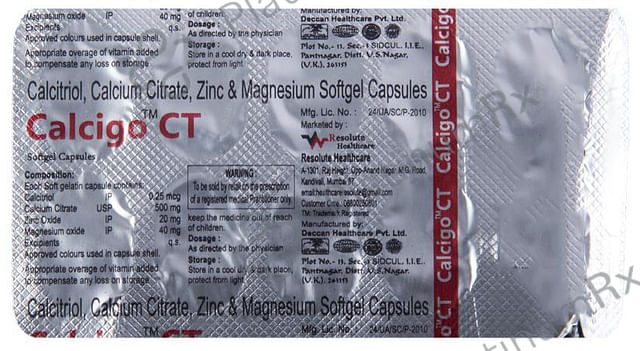 Calcigo CT Softgel Capsules