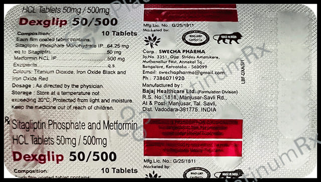 Dexglip 50/500 Tablet