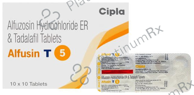Alfusin T 10/5mg Tablet 10s