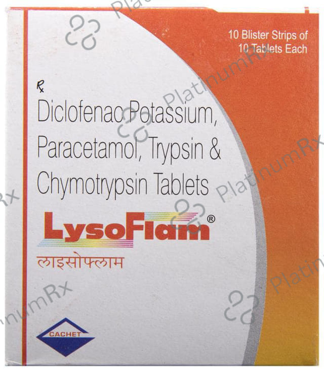 Lysoflam Tablet 10s