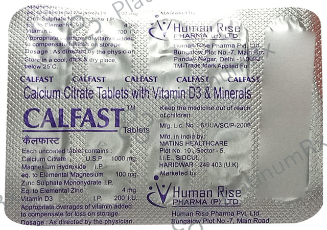 Calfast Tablet 10s