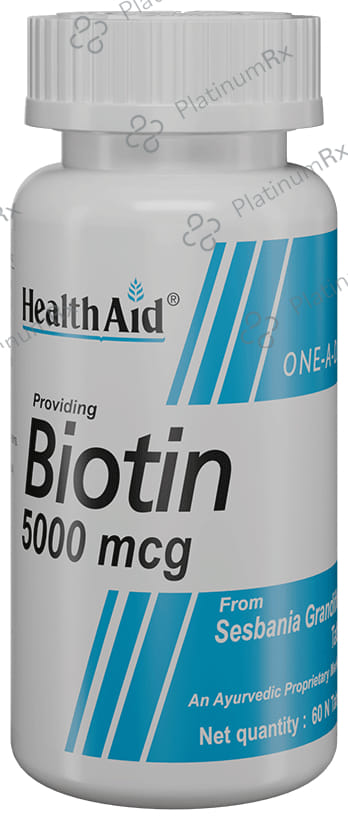 Healthaid Biotin 5000mcg Tablet 60s