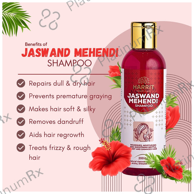 Harrit Health Care Jaswant Mahendi Shampoo