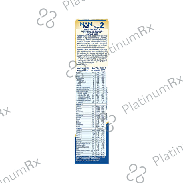 Nan Pro 2 Full Form Refill Powder 400gm