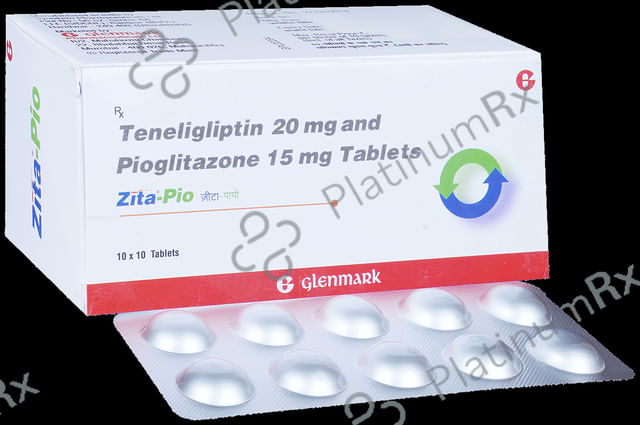 Zita Pio 15/20mg Tablet 10s