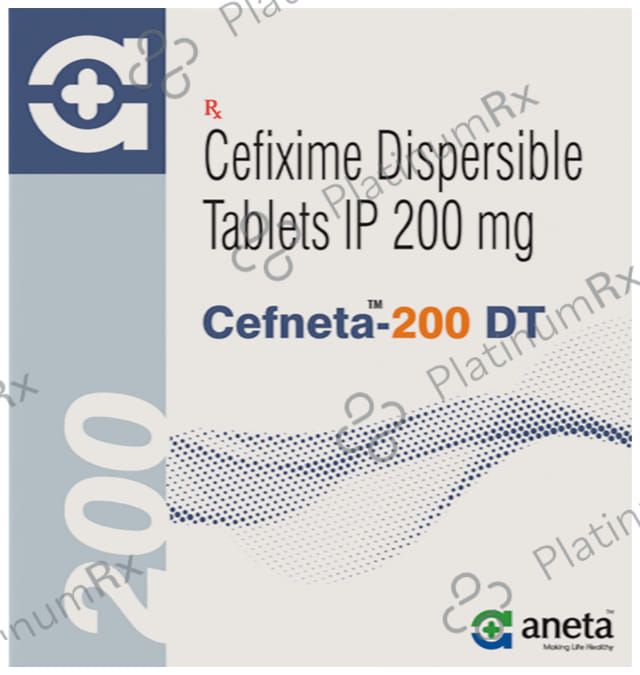 Cefneta 200 DT Tablet 10s