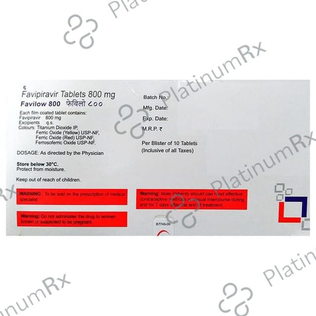 Favilow 800 Tablet