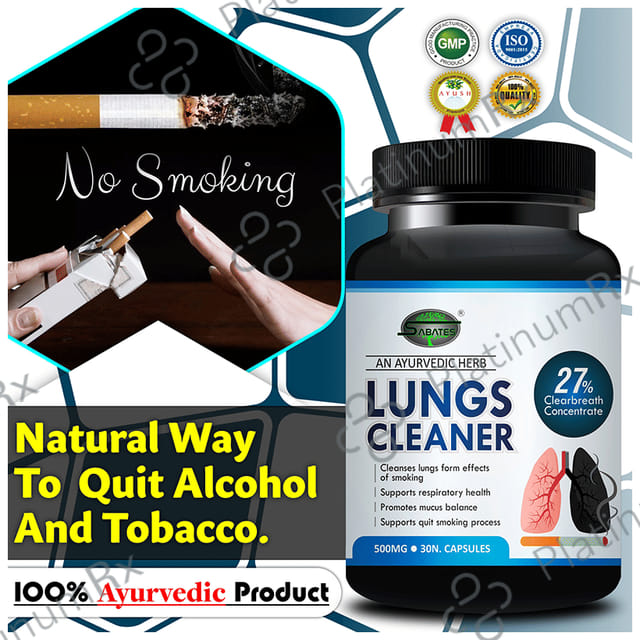 Sabates Lungs Cleaner Capsule