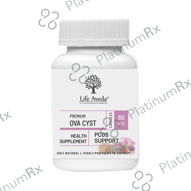 Life Aveda Premium Ova Cyst Veg Capsule