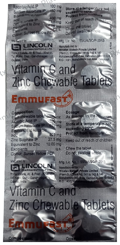 Emmufast Chewable Tablet