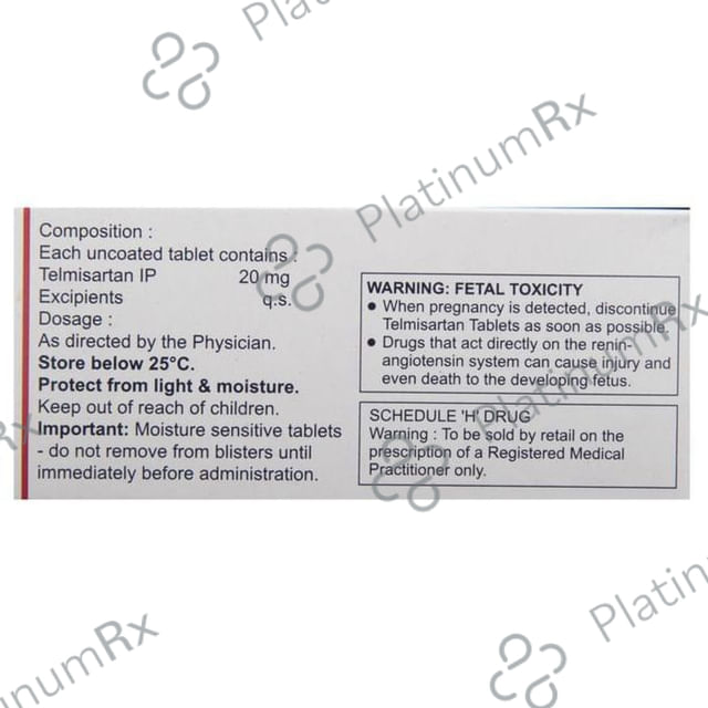 Temsan 20mg Tablet 15s