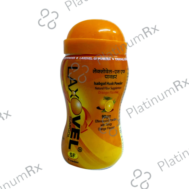 Laxovel SF Powder Tangy Orange 90 gm