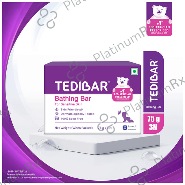 Tedibar Bathing Bar Soap 3s