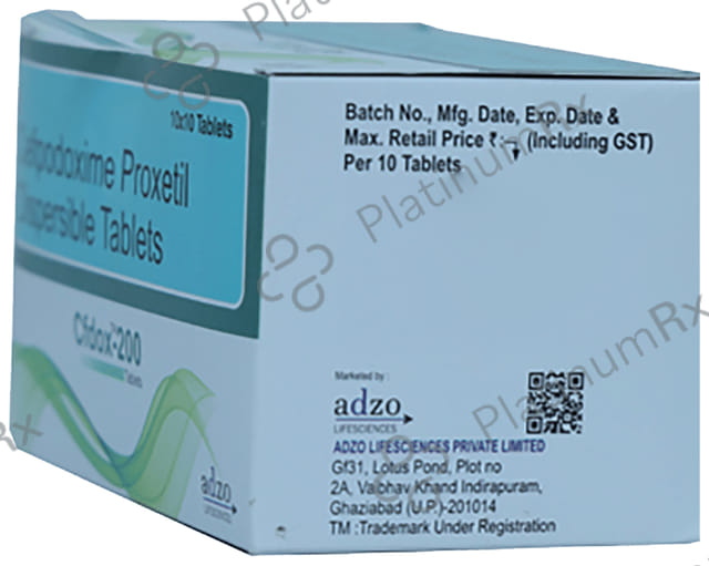 Cfdox 200mg Tablet DT 10s