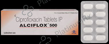 Alciflox 500mg Tablet 10s