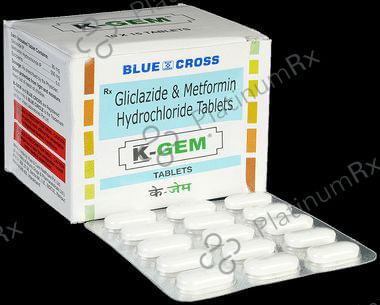 K Gem 80/500mg Tablet 15s