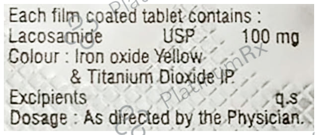Lacove 100mg Tablet 10s