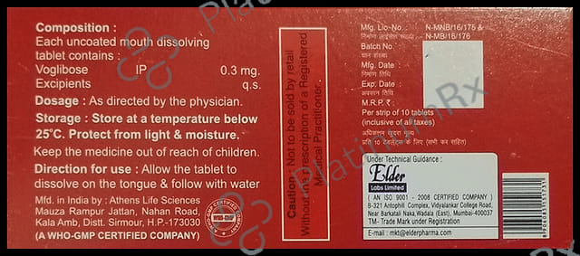 Voglib 0.3 Tablet MD