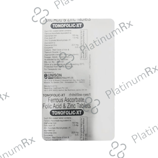 Tonofolic XT Tablet 10s