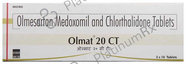 Olmat 20 CT Tablet 10 tablets