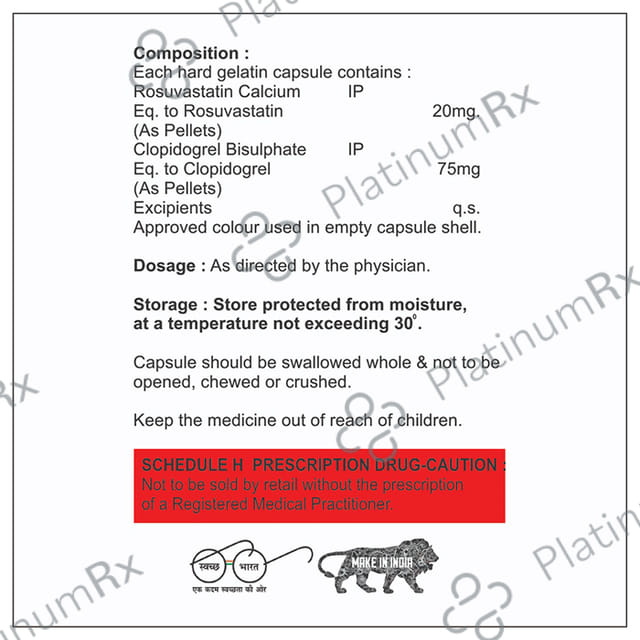 Rosudoz-CV 20/75 Tablet