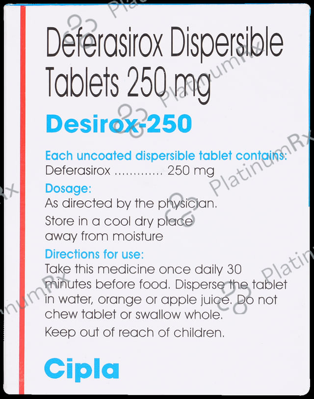 Desirox 250mg Tablet 30s