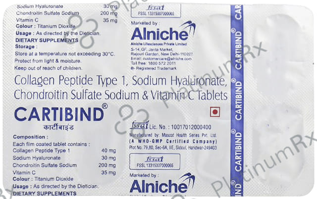 Cartibind Tablet 10s