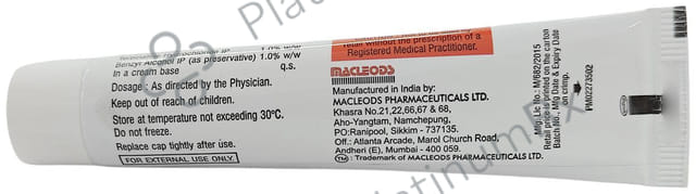 Terbitotal Cream 15 gm Cream Macleods Pharmaceuticals Pvt Ltd