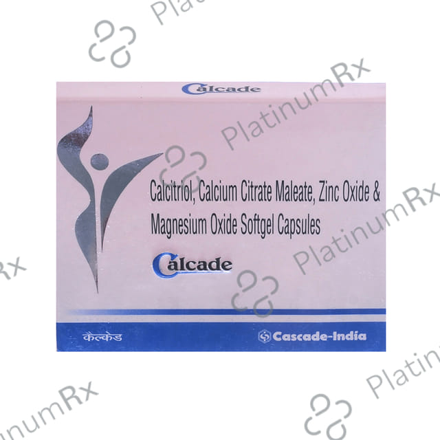Calcade Softgel Capsule 15s