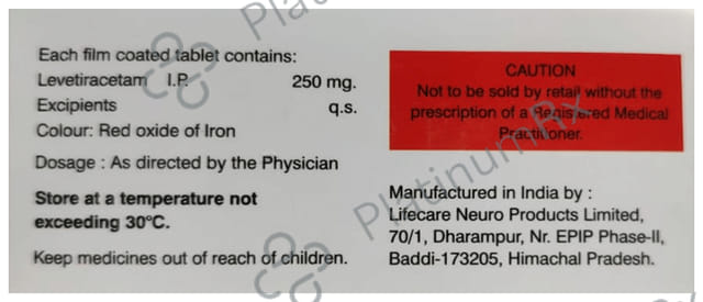 Cetamat 250mg Tablet 10s
