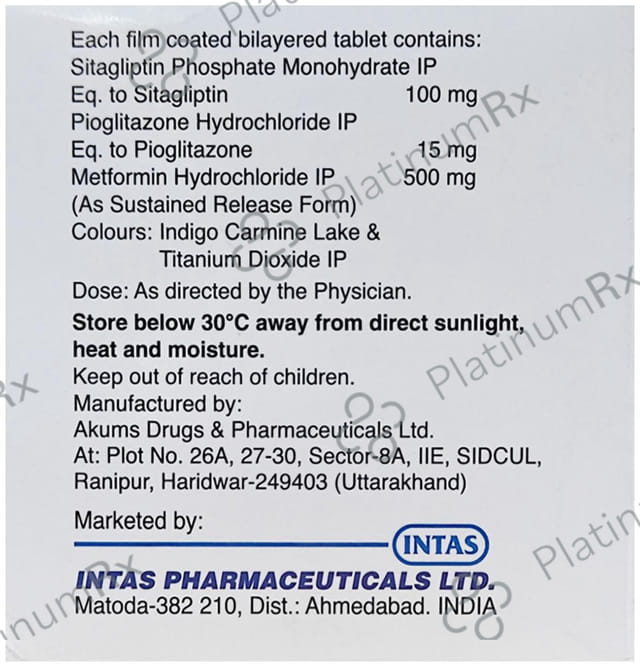 Ignalis MP 500/15/100mg Tablet SR 10s