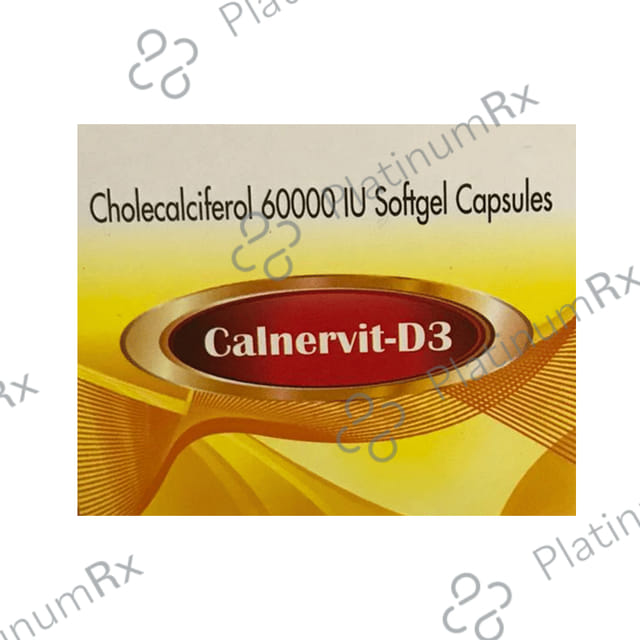 Calnervit D3 Softgel Capsule 4s