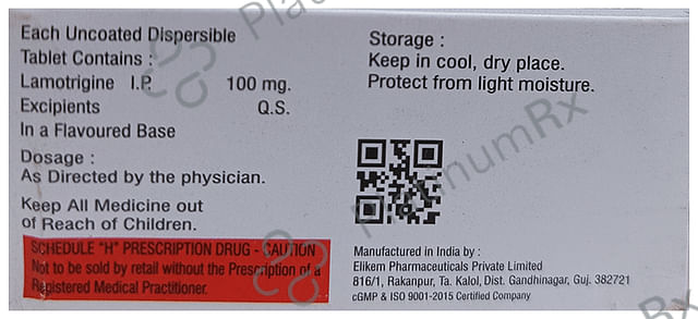 Lamotrig DT Tablet 10s