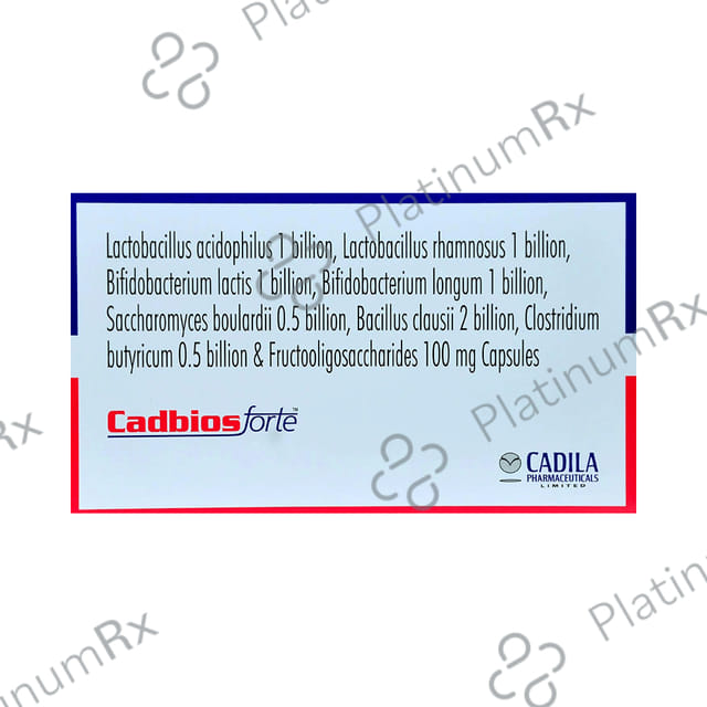Cadbios Forte Capsule 10s