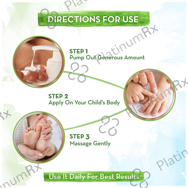 Mamaearth Original Orange Body Lotion for Kids 2+ Years