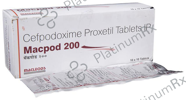 Macpod 200mg Tablet 10s