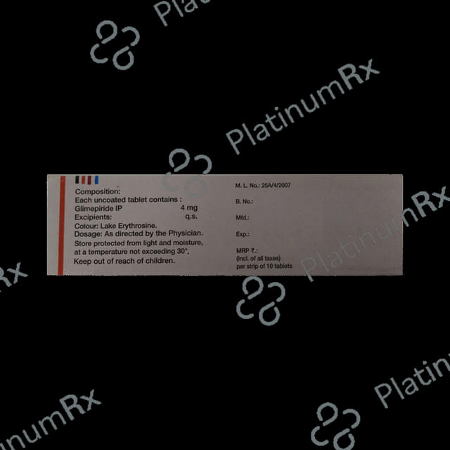 Glimiprex 4mg Tablet 10s