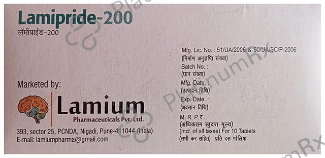 Lamipride 200 Tablet