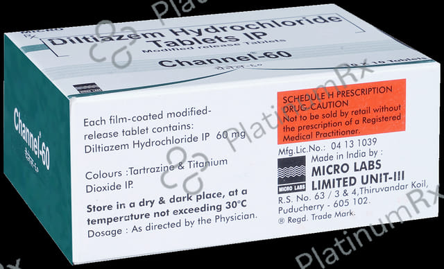 Channel 60mg Tablet 10s