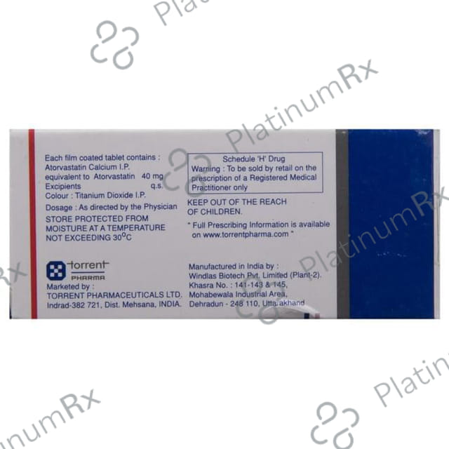 Modlip 40mg Tablet 10s