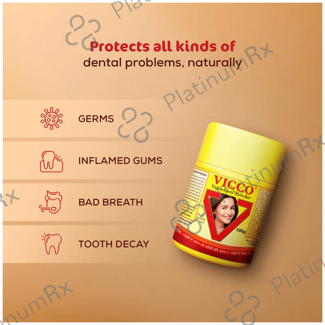 Vicco Vajradanti Tooth Powder 100gm
