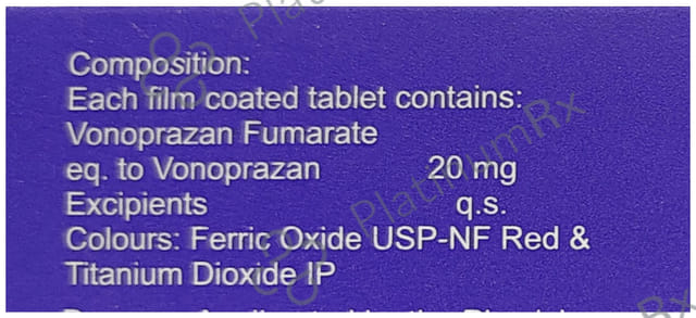 Vonalong 20mg Tablet 10s