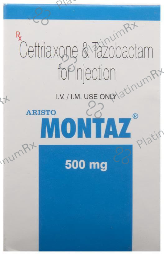 Montaz 500/62.5mg Injection 1s