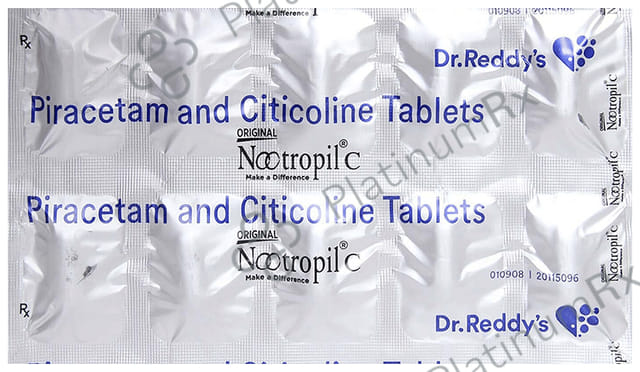 Nootropil C 500/800mg Tablet 10s