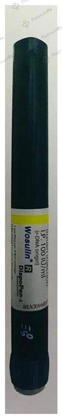 Wosulin R2 (100 IU/ml) Disposable Pen 1X3ml