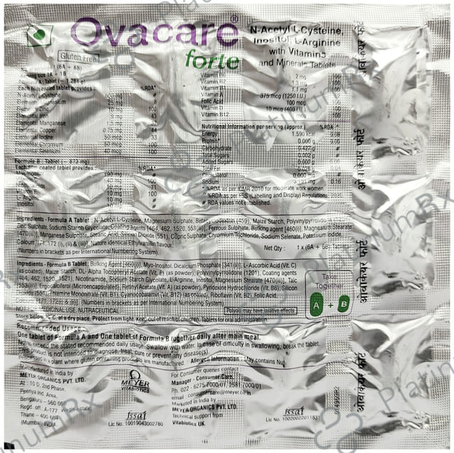 Ovacare Forte Tablet 12s