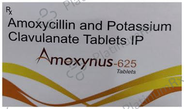 Amoxynus 625 Tablet