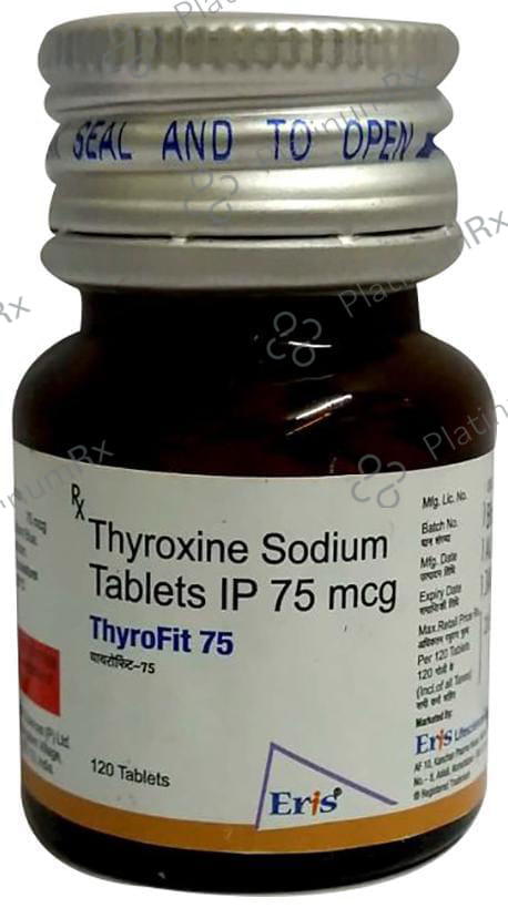 Thyrofit 75 Tablet 120 Tablet