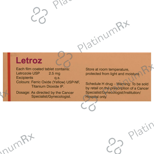 Letroz 2.5mg Tablet 30s