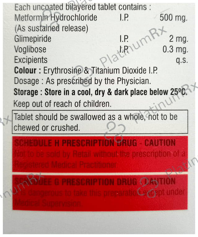 Zymride MV 2 Tablet SR